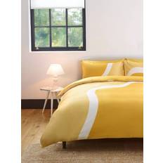 Jasper Conran 300 Cotton Thread Colour Block Set Bamboo Duvet Cover