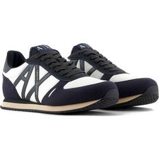 Armani Exchange Sneakers In Eco-Suede Mesh And Nylon
