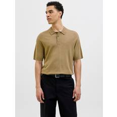 Jack & Jones Bruna Pikétröjor Jack & Jones Pikétröja Brun