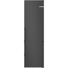 Koel-vriescombinaties Bosch Kgn39vxau Serie 4 Koel-vriescombinatie Geborsteld Zwart Staal