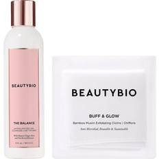 BeautyBio The Balance Cleanser and Buff & Go Cloth