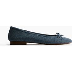 Blue Ballerinas H&M Ballet Pumps - Blue