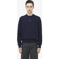 Alexander McQueen Men Tops Alexander McQueen Sweater Men - Blue