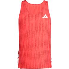 Hvid - Løb Toppe adidas Tanktop Adizero - Størrelse XL