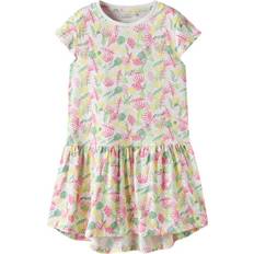 Kjoler Name It Kjole Nkfvigga - Bright White/Tropic