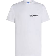 Karl Lagerfeld T-shirts Karl Lagerfeld T-shirt KLJ Slim SS Tee - Vit