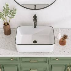 Bathroom Sinks DeerValley Deervelley Ceramic Bathroom Sink DV-1V0002