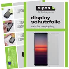 Dipos Displayschutzfolie Antireflex 5 Stück Sony Xperia 5 II