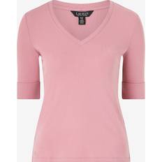Lauren Ralph Lauren Dame T-shirts Lauren Ralph Lauren Top - Rosa
