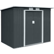 Gartenhäuser Svita Hattoro P100 Metall Gerätehaus mit Pultdach 213 x 130 x 173 cm (Gebäudefläche )