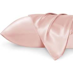 Satin Pillowcase Similar to Silk 2 Pack