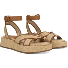 Sam Edelman Nylie Strappy Flat Sandals - Bleached Beechwood