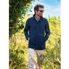Corduroy Coats Brakeburn Cotton Blend Trench Coat - Navy
