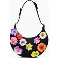 Desigual Handväskor Desigual Floral Appliqué Bag - Black