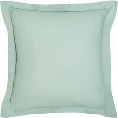 Federe Today Linge De Maison Taie D'oreiller Avec Volant En Coton Bio 63x63 cm Vert Federa Verde