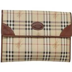 Burberry Clutches Burberry Preloved Vintage Check Clutch - Beige