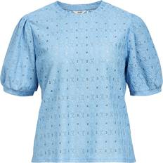 Blåa - Slim Blusar Object Topp ObjLaila - Blå