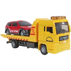Kids Globe Lastbiler Kids Globe Auto Laweta 19 cm Z Osobowym 540567