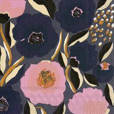 Blue Paper Napkins Ihr Modern Blue Rose Paper Party Napkins