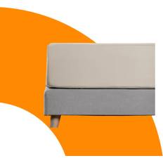 Emma Sotto Raso Elite 90x200 cm Lenzuolo Grigio