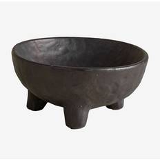 Sklum Cuenco Decorativo En Cerámica Pavarisa Negro Bowl