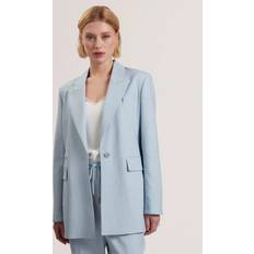 Ted Baker Blazers Ted Baker Carni Relaxed Tailored Blazer - Light Blue