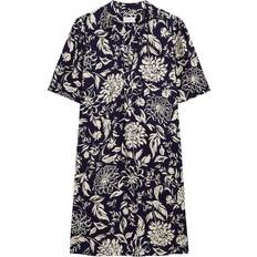 Hobbs Lucille Dress - Navy Cream