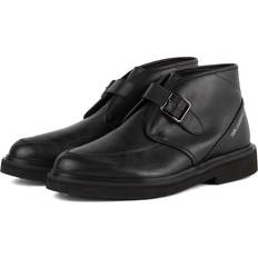 Karl Lagerfeld Men Boots Karl Lagerfeld Karnaby Buckle Ankle Boots - Black