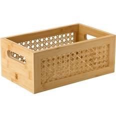 Bambus Opbevaringsbokse RIG-TIG Bamboo Box Opbevaringskasse 15x25 cm Opbevaringsboks