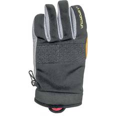 Klättring La Sportiva Supercouloir Tech Gloves Handskar Black Yellow XS