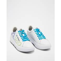 Love Moschino Skor Love Moschino Läder Sneakers - Clear Blue