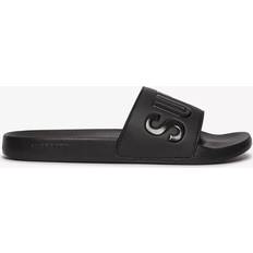Superdry Sko Superdry Core Graphic Pool Sliders - Black