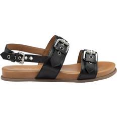 Ravel Sorbie Leather Slingback Sandals - Black