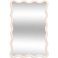 Interieur Details Atmosphera Wandspiegel Waves Beige 60 x 38 cm