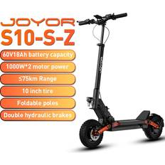 Joyor S10-SZ Elektroroller für Erwachsene 1000-W 60 V