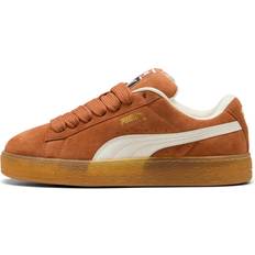 Orange - Women Shoes Puma Suede XL Trainers - Brown