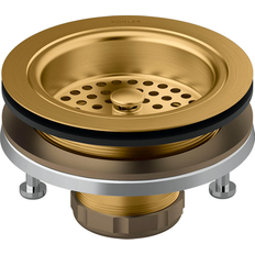Plumbing Kohler 3.5-in Vibrant Brushed Moderne Brass Brass Strainer R8799-C-2MB