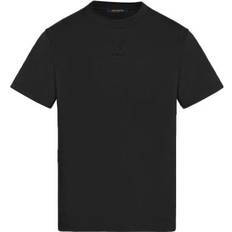 Louis Vuitton Men's Logo Solid Color Short Sleeve T-Shirt - Black