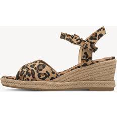 Tamaris Hjemmesko & Sandaler Tamaris Højhælede Wedge Sandaler - Leopard