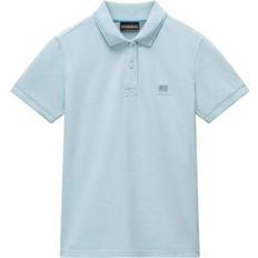 Napapijri Women Tops Napapijri Poloshirt Met een Ronde Hals - Blauw