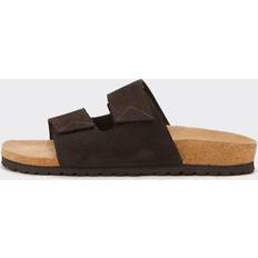 Selected Suede Sliders