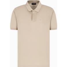 Emporio Armani Polo Shirts Emporio Armani Short Sleeved Polo Shirt - Brown