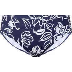 Lauren Classic Band Hipster Bikini Bottoms - Navy/Multi
