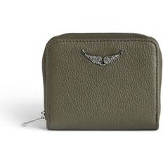 Coin Purses Zadig & Voltaire Porte-Monnaie En Cuir Vert