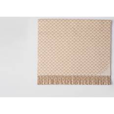 Mesh Scarfs Prada Symbole Double Wool Cashmere Stole - Neutral