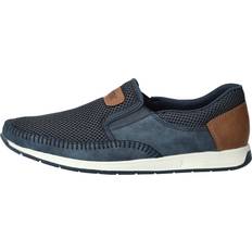 Rieker Man Schoenen Rieker Instappers Heren - Blauw