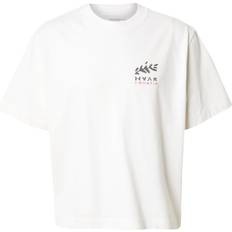 Abercrombie & Fitch Overdele Abercrombie & Fitch Cropped T-shirt Med Destinationsprint Hvid