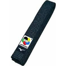 Black Martial Arts Uniforms Mizuno Judo Belt WKF RB Noir