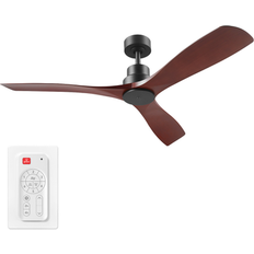 Globe Electric Nashville 52-in Matte Black Ceiling Fan