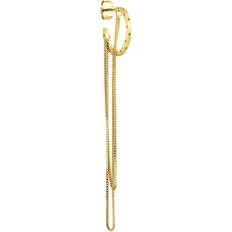 Jane Kønig Orbis Chain Hoop Dam Creoler - Guld